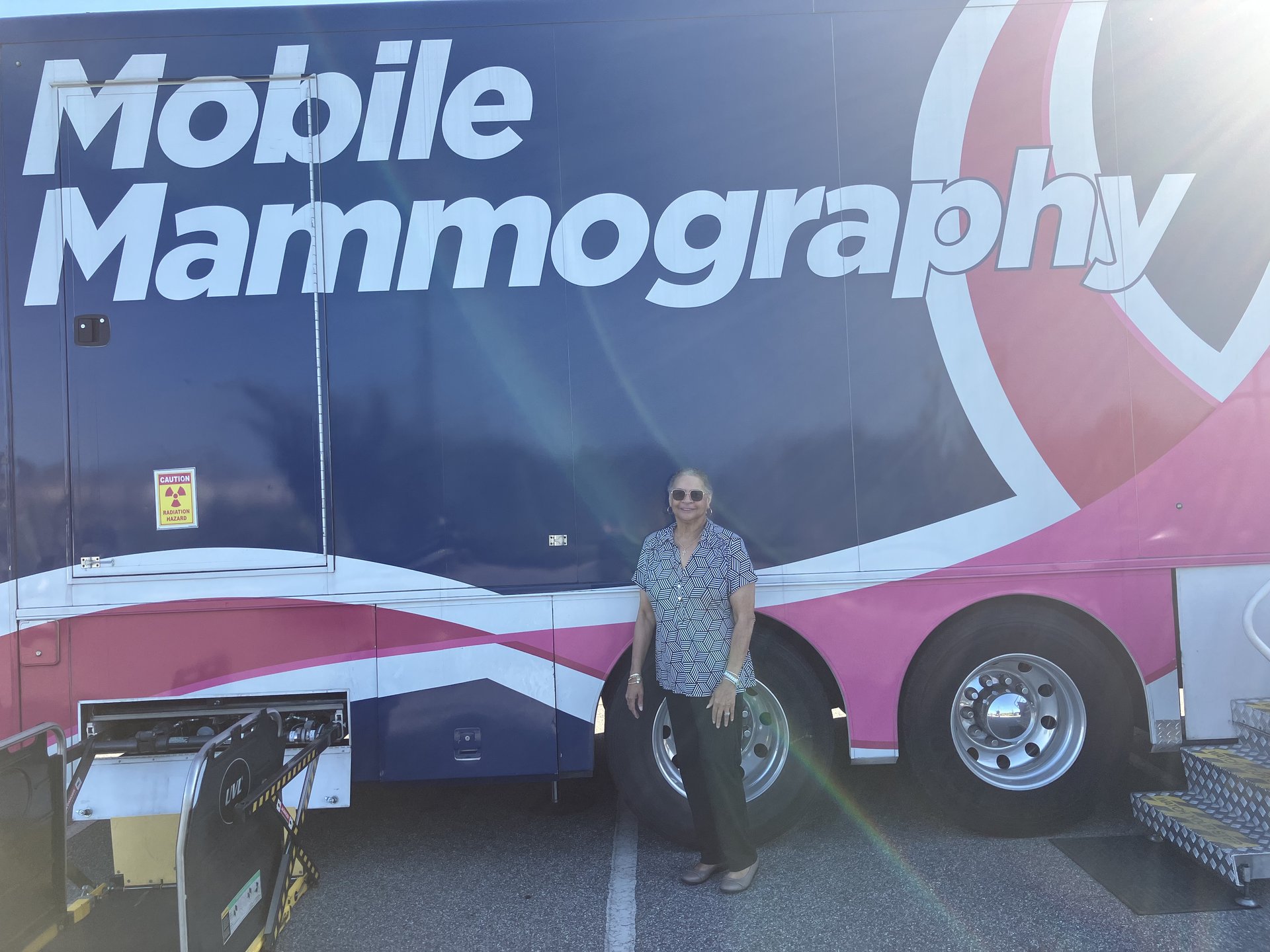Sponsoring two ladies to get their mammograms done